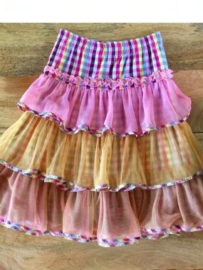 Oilily Tulle Layered Swing skirt Girls 140 9-10